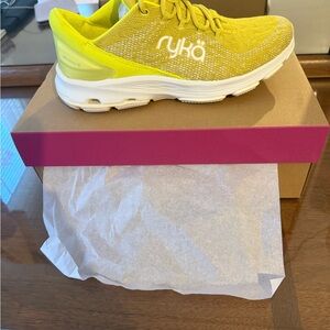 Ryka Yellow Athletic Shoes